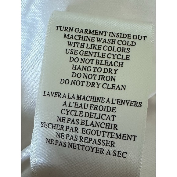 BLANKNYC Tweed Bomber Jacket Medium White Multicolor Zip Up Textured Womens $128 - Picture 13 of 13